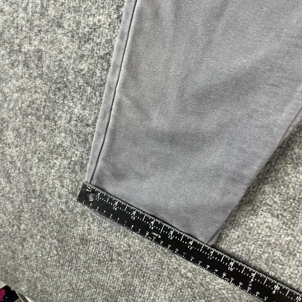 Banana Republic Pants‎ Mens Size 36x32 Gray Slim Fit Cotton Stretch Casual Chino